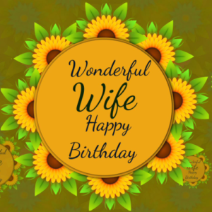 wonderful wife happy birthday video